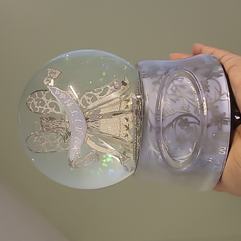 NWT TR Faith Angel Snow Globe